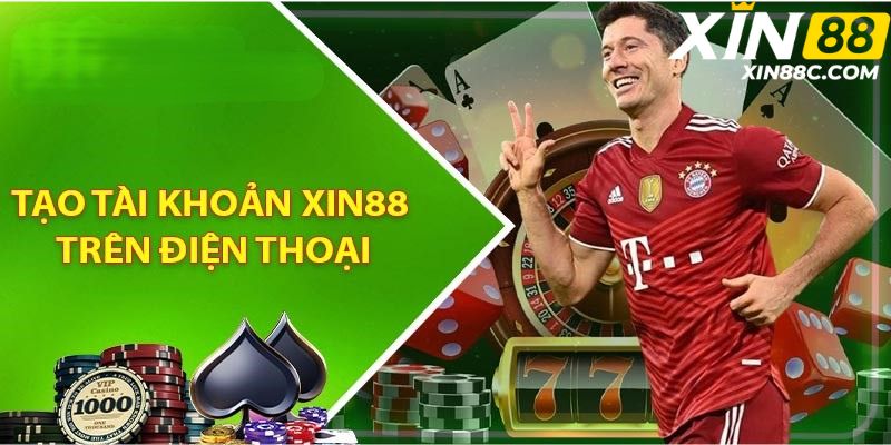 Đăng ký Xin88 bằng điện thoại