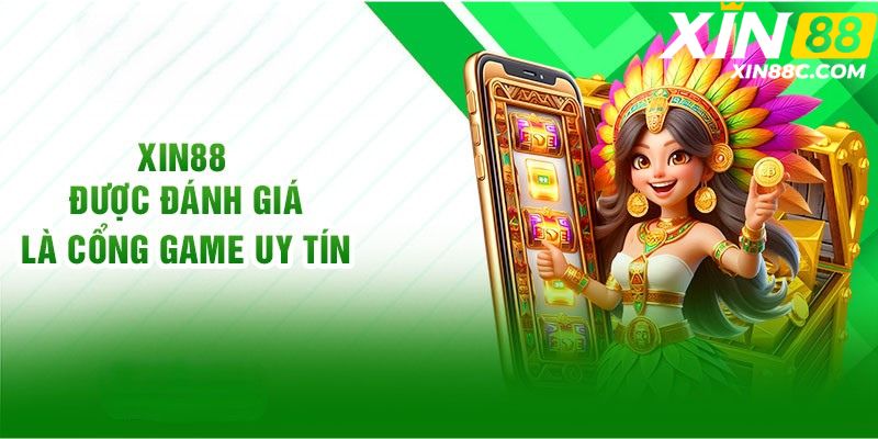 Giao diện của Xin88 thiết kế sáng tạo kèm với ấn tượng